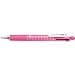 Zebra Multi Function Sarasa 4＋S Black/Red/Blue/Green Ink 0.5mm Ballpoint Pen, 0.5mm Mechanical Pencil, Pink Body (J4SA11-P)