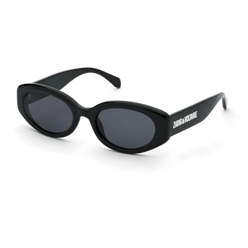 ZADIG&VOLTAIRE SZV422 Gafas, Shiny Black, 53/20/140 para Mujer
