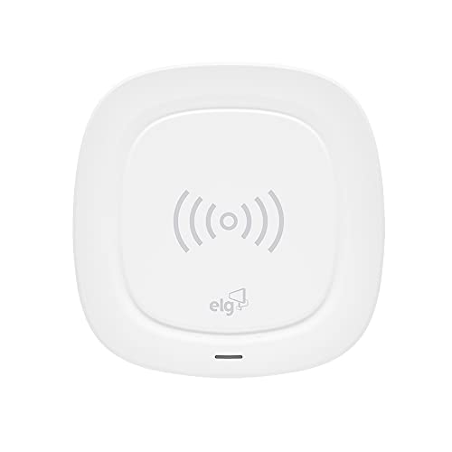 Carregador Wireless De Mesa Para Celular - Tecnologia Qi - Branco - Wq1Wh - Elg, Elg, Wq1Wh, Branco