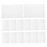 Operitacx 20 Stück Transparent Wasserdichtes Druckpapier Fotopapier Selbstklebend Für Siebdruck Sprühfarben Druckermaterial