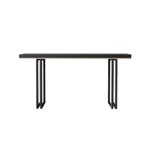MENGLI-2024 Mesa Consola Consola Minimalista de Estilo Chino for Entrada, Sala de Estar, Pasillo, Oficina. Mesa de Entrada(Medio)