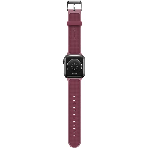 OtterBox All Day Watch Band Apple Watch 44/45/46mm, Replacement Durable Soft Touch Silicone Strap Apple Watch, Mauve - Image 3