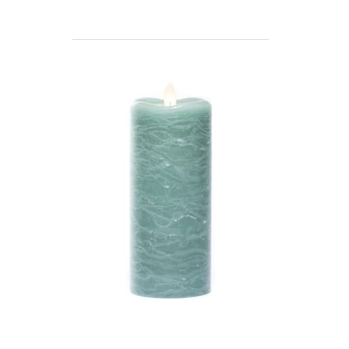 The Whitehurst Company Battery Operated Flameless LED Frosted Pillar Candle - 7