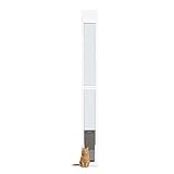 PetSafe 2-teiliger Glasschiebetüreinsatz mit Katzen- und Hundetür - Kein Zuschneiden Erforderlich, Passt Sich Automatisch an Türhöhe an 195 bis 206 cm, Langlebig, Wetterfest - Kleine Haustiere