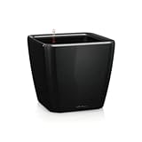 ドイツ製 底面給水型軽量プランター【レチューザ・クアドロ・ジョーカー 21】 ブラック