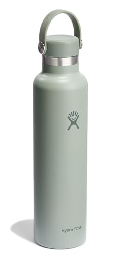 Hydro Flask Water Bottle - Insulated Stainless Steel - Non Spill, Leakproof in 24 Oz Agave Green - Image 3