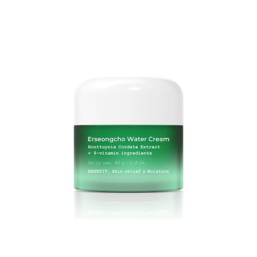 HEYNATURE: Erseongcho WATER Cream 80g: For Sensitive Skin Moisturizing, Including 9 kinds of vitamin extracts.