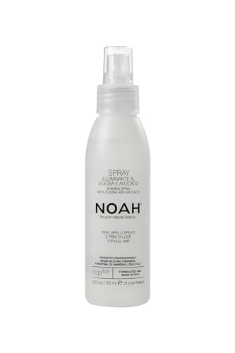 Laque illuminatrice naturelle 5.5 NOAH à l'huile de jojoba pour cheveux ternes 125ml