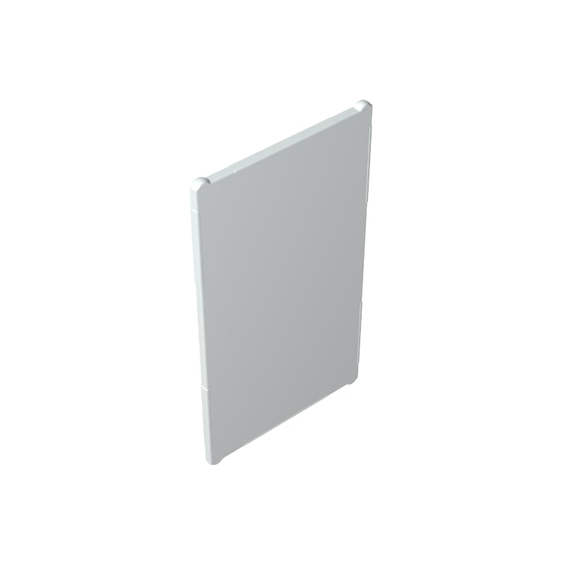 Gobricks 60803 Door Glass for Window 1x4x6 50 Pieces GDS-877 Compatible with Lego Building Blocks Color:Milky White