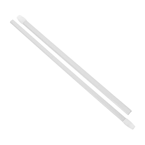 Operitacx 2 Piezas Barras de Telescópicas Ajustables Varillas Extensibles para Cocina y Dormitorio Moderno y Elegante para Decorar y Duchas