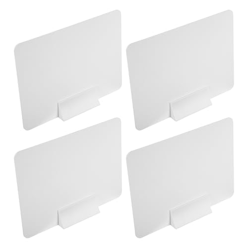 Set di 4 divisori acustici indipendenti in PVC per scrivania, pannelli per la privacy dell'ufficio, per aule e scuole, riduzione del rumore, forniture per studenti