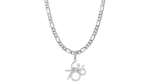 Pendentif religieux 786 en argent, le cadeau idéal pour la santé et la chance