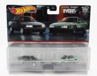 Hot Wheels HYF04 Premium 2-Pack '91 Nissan Sentra SE-R/Nissan Silvia (S13) [Mini Car] [3 Years Old and Up]