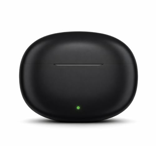 Image of Original Wireless for realme Buds T200x Advanced True Audio Earphones Delivering 12.4mm Dynamic Sound Output, 25dB Noise Reduction, Quad Mic (Black)