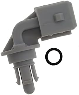Intake Air Temperature Sensor Compatible with Citroen Compatible with Fiat OEM IATS0400 9627389680 9463327680 8200454482 8200415410 (Color : Gray)