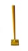 Plastic Full Size Cricket Set of 4 Stumps, 2 Balles and 2 Bases