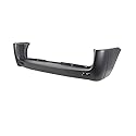 DM Autoteile 121598 StoÃŸstange hinten schwarz kurz kompatibel für FIAT Scudo Citroen Jumpy Peugeot Expert 07-16
