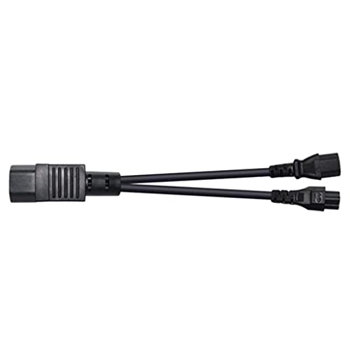 AsrMyjcx 新しい IEC320-C14 から C13+C5 Y 字型電源コード オス - メス PDU/UPS サーバー
