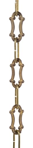 Image of B&P Lamp Cast Brass Antique Style Chain
