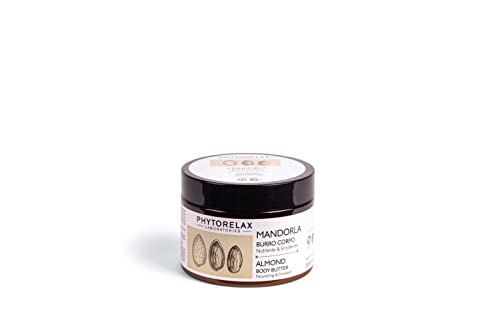 PhytorelaxLaboratories Mandorla Vegan & Organic Burro Corpo - Nutriente & Emolliente - 250 g