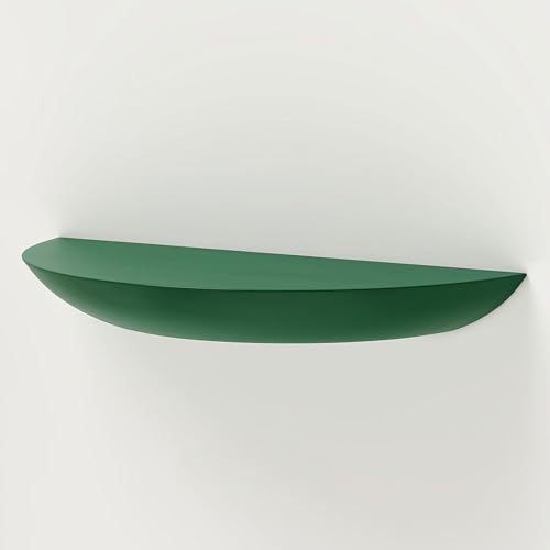 Onxyrbyte Estante de Pared de Madera Maciza Semicircular,Estanterías de Pared,Estante Esquinero,Baldas Flotantes Decorativa Rústica,Ahorro de Espacio,Fácil Organización,para decoración del hogar