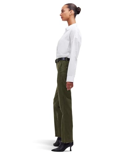 Madewell Women's Midrise Stretch Utility Slim Leg2