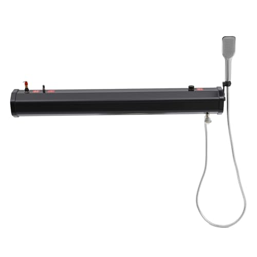 DKSLALALI 4.76 Gallon Pressurized Water Tank, Portable Roof-Rack Shower for Off-Road Vehicles Water Storage Mount for Camping Shower