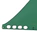 kowaku Surfboard Fin, Paddleboard Fin, Easy to Install and Remove, Paddle Board Surfing Detachable Paddleboard Center Fin, Green