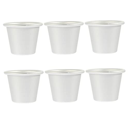 OKUMEYR 6Pcs Round Baking Mould Nonstick Pudding Moulds Cake for Home Baking and Professional Use for Puddings and Cakes