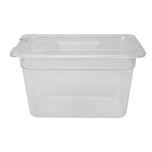 Clear Slow Cooking Container Transparent High Capacity Low Temperature Cooker Storage Case for Kitchen