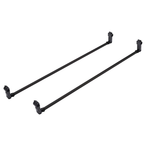 カーメイト(Carmate) INNO 車内 収納 ハンガーバーM ブラック 2本セット クロスライド 適合車種例 エブリイ(年式:H27.2〜 DA17系) / ハイゼット(年式:R3.12〜 S700V/S710V) など 車室内キャリアバー サイドバ