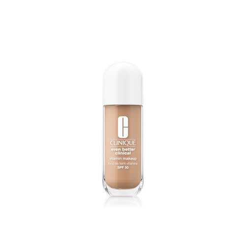 Clinique Even Better Clinical Vitamin Makeup Skin Tint Foundation SPF 50 With Vitamin C, Vitamin E + Vitamin B3 | Light Coverage + Radiant Finish
