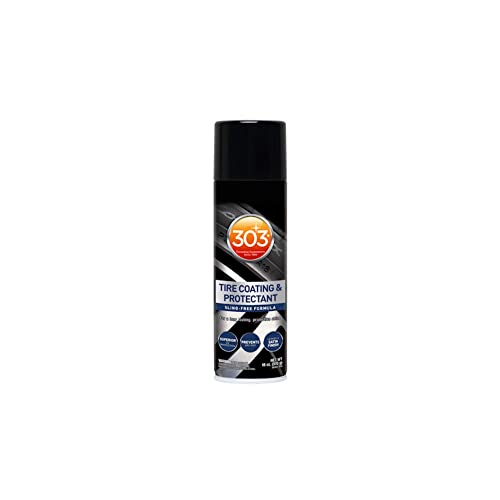 303 Tire Coating & Protectant - Sling-Free Formula - for A Long Lasting Satin Finish - Prevents Tire Dry Rot - Superior UV Protection, 18 fl. oz. (30393)