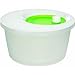 Emsa 505088 Suszarka Do Sałaty Tworzywo Sztuczne 4 L Biała/Zielona