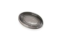 Le Creuset ovale Löffelablage aus Steinzeug, Flint, 71507154440099, Breit