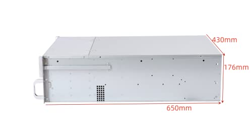 Image of 4U Rackmount Server Case Chassis with 24 Hot-Swappable SATA /SAS Drive Bays
