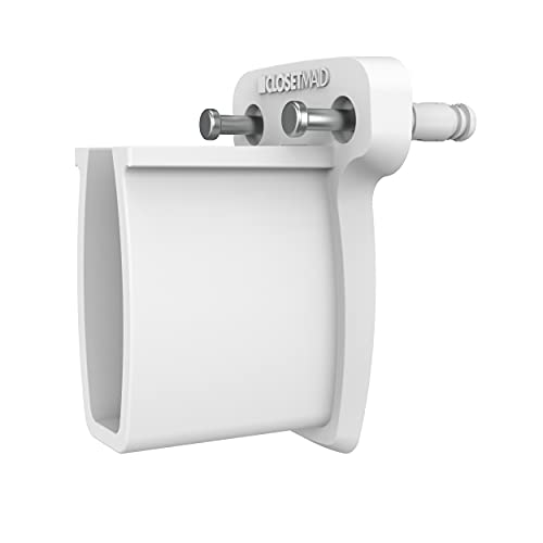 Closetmaid 21932 Pre-Loaded 2-Inch Side Wall Brackets With Anchors For Wire Shelving, 500-Pack, White #TOP3