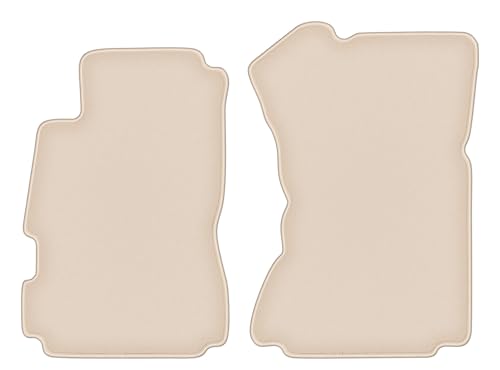 Tapis de sol voiture pour protéger l'avant d'une Honda Legend II beige