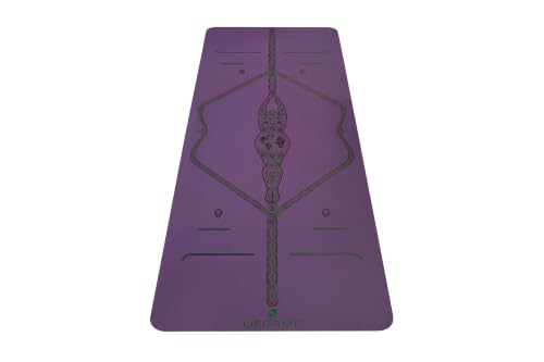 Liforme Printed Yoga Mat 6mm – Premium Eco-Friendly with Alignment System