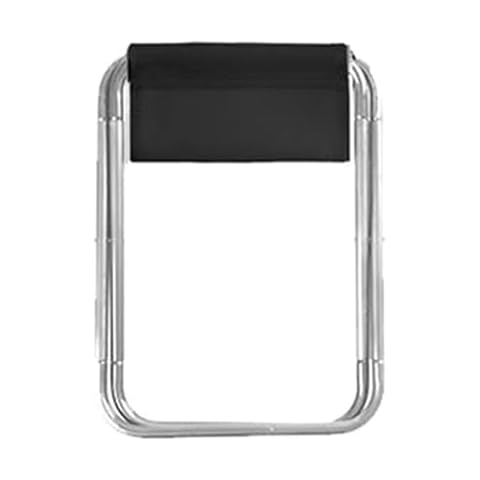 GRABLOOM Portable Foldable Stool Camping Stool Lightweight Traveling Stool Outdoor Aluminum Alloy Stool for Fishing Foldable Outdoor Chair, Large Cover