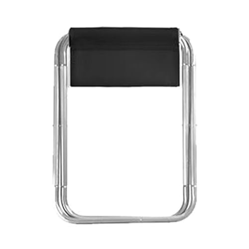 GRABLOOM Portable Foldable Stool - Lightweight Traveling & Camping Stool, Aluminum Alloy Frame, Large