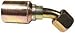 Imperial 93298 430 U-series Hose End, 1/2" X 1/2", Zinc Plated