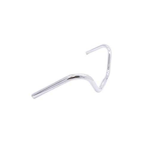 Manillar de bicicleta de acero P4B 25,4 mm plateado cromado Cover