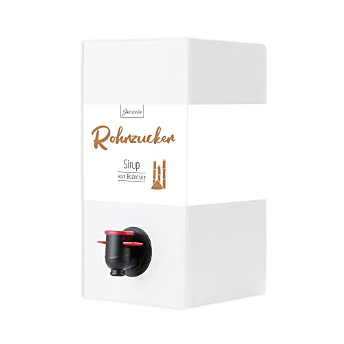Genüssle Sirop de sucre de canne pur - Sirop de bar bio 3 l
