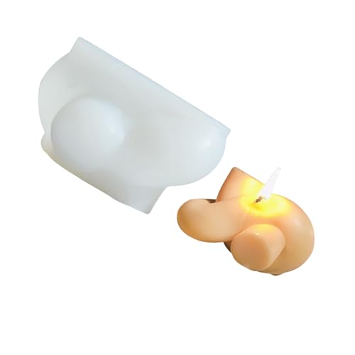 Obotsnoi Moules en silicone tressé pour résine époxy, savon, bonbons, fondant, gâteau, chocolat, silicone noué
