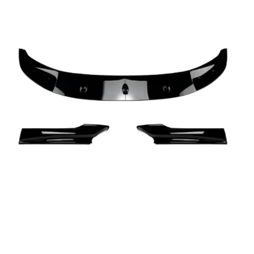 Spoiler de pare-chocs avant noir sport pour BMW Série 5 F10 F11 LCI de 2011 à 2017