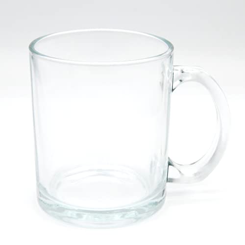 Tazas de vidrio transparentes MR.R 11oz para sublimación set de 6 miniatura 5