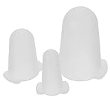 WEKADRIN 3 piezas Protector para Boquillas de Silicona para Repostería de Pequeño Mediano y Grande Cubre Puntas para Decorar Pasteles Resistente y Duradero