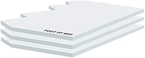 Waterbed Mattress 18 Mil Smooth Vinyl Wood Frame Water Mattress 9253 RXE (C/King)