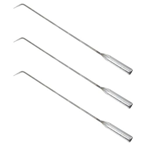 GANAZONO 3pcs Fire Poker for Fire Pit Fireplace Poker Handheld